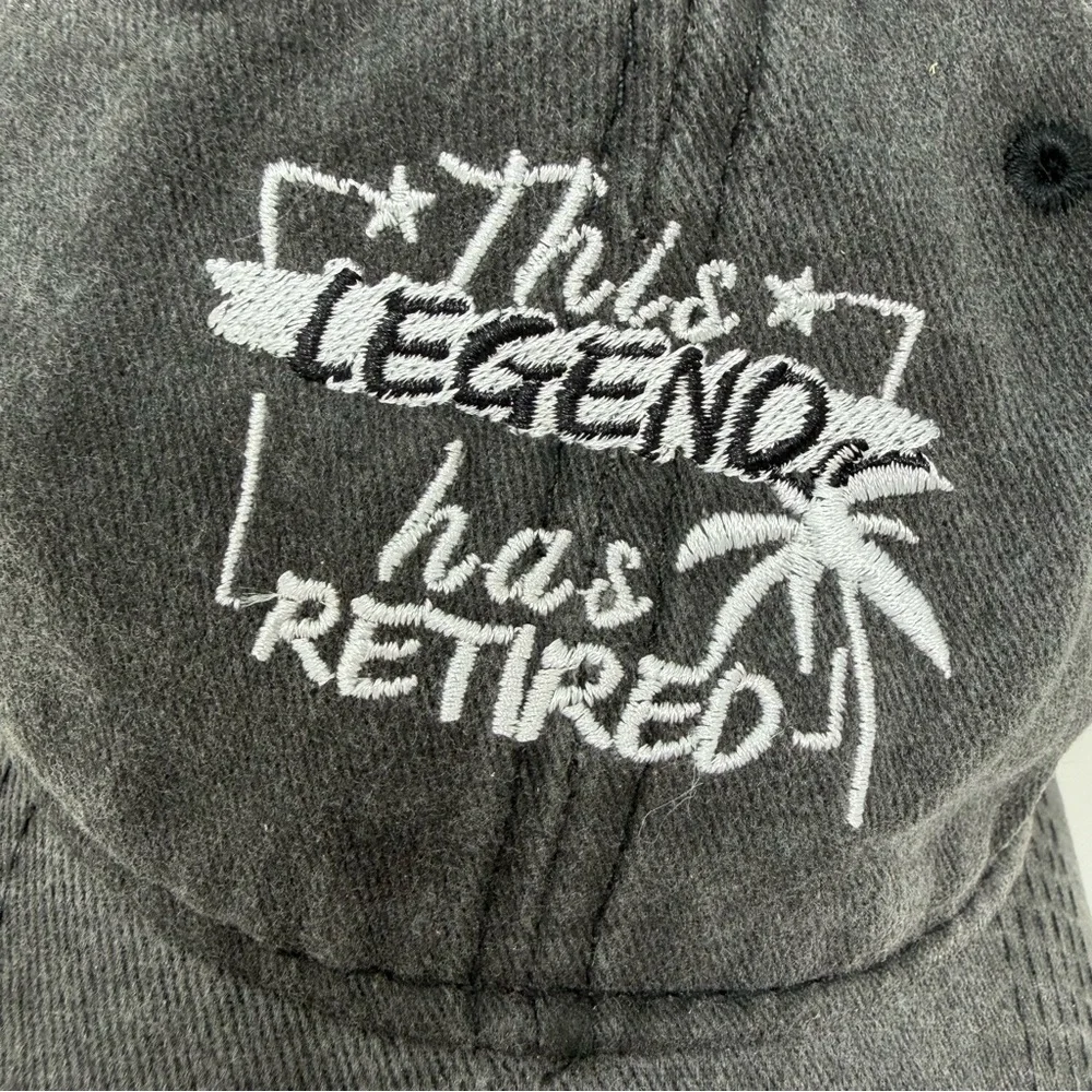 NEW “THIS LEGEND HAS RETIRED” HAT CAP - Picture 2 of 8